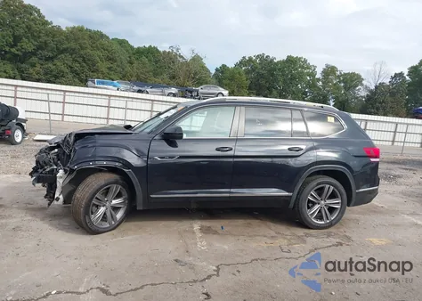 2019 Volkswagen Atlas 3.6L V6 Sel R-Line from USA, damaged, VIN 1V2SR2CA8KC623378